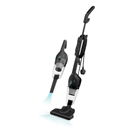 Aspiradora vertical potente 16kpa con Cable 2 en 1 Fika