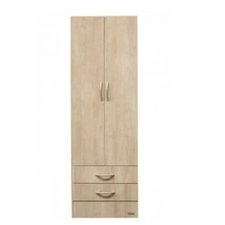 Placard 0.62 Mts 2 Puertas 2 Cajones Platinum Savanna