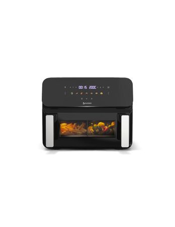 FREIDORA DE AIRE SUONO HOG0399NEG DIGITAL DOBLE BANDEJA 1700W 10LT