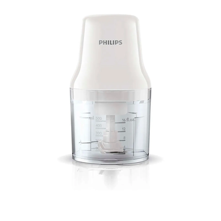 picadora philips hr1393/00 450w capacidad para 0,7 litros color blanco