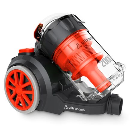 Aspiradora Sistema Sin Bolsa Canister 2000 Watts Ultracomb As4228