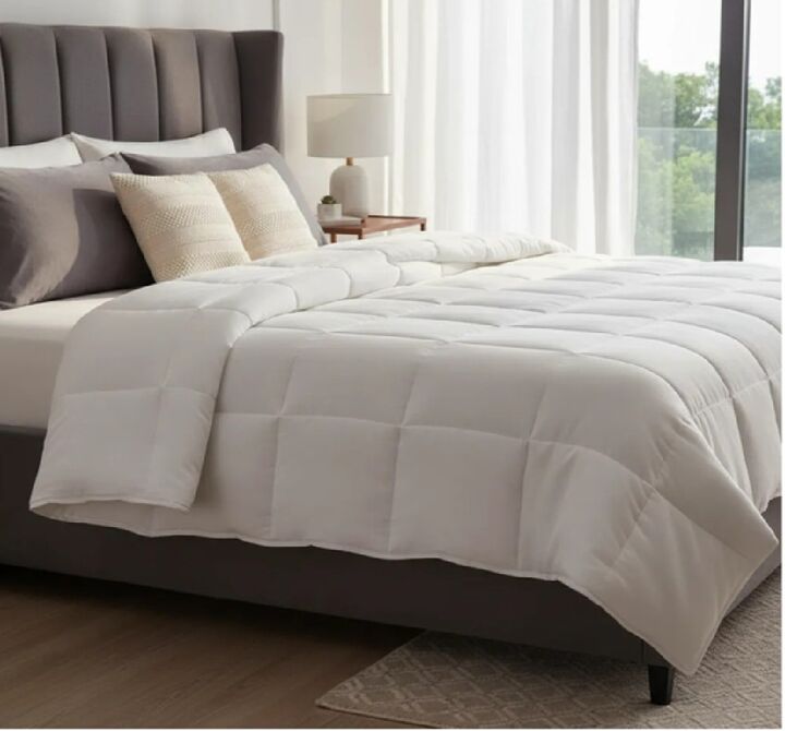 Acolchado Queen Piero Edredon Home Dreamer Almendra/Beige - Vista 1