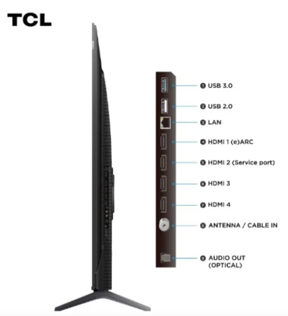Televisor TCL 75" QLED 75P8K-F