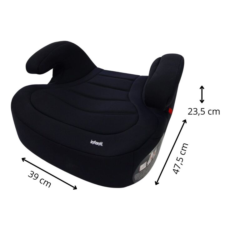Booster elevador con Isofix Starfix Infanti negro - Vista 5
