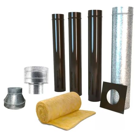 Kit Instalación 6 Pulgadas Ñuke Techo Enlozado Sin Regulador