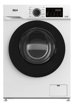 Lavarropas Bgh Inverter Carga Frontal 6kg Bwfe06w24ar Color Blanco