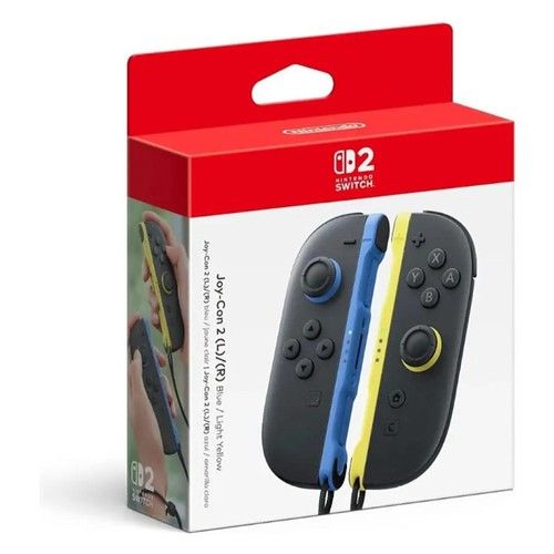 Controles Joystick Inalambricos Joy-Con 2 (L)/(R) Nintendo Switch Azul y Amarillo - Vista 4