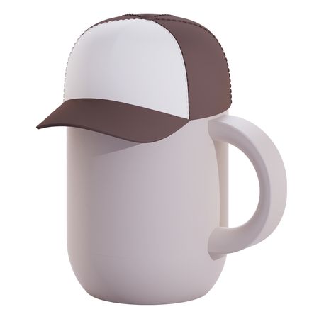 Mug Asobu Happy Hat Trucker Cap 360ml - Brown