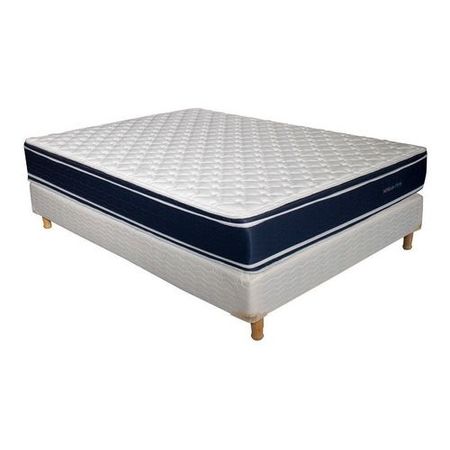 Colchón + Sommier Espuma King Inducol Nimbus Firm Doble Euro 200x200x26 120kg