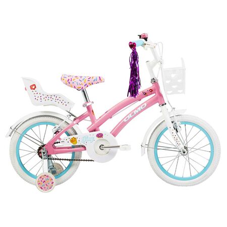 Bicicleta Olmo Tiny Rodado 16 Rosa