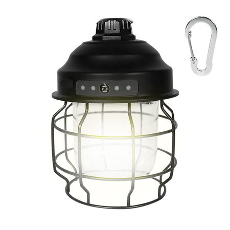Lámpara Colgante Gadnic Farol Vintage Portátil 10w