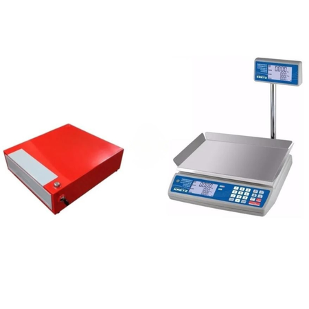 Combo Balanza Novel 30kg + Gaveta 4 Divisiones Lipari