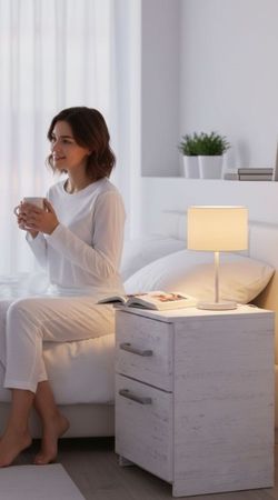 Mesa De Luz Muebles Orlandi 107 1C 1P Venecia