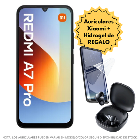 XIAOMI REDMI A7 PRO ROM 128GB RAM 4GB (C:NEGRO OCASO)