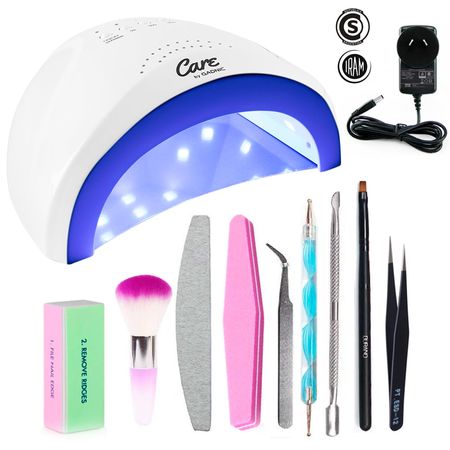 Cabina Uv Led 48w Manicuria Profesional + Set de Regalo