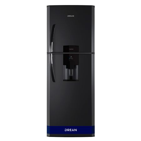 Heladera con freezer Cíclica 396 L Black Steel Drean HDR400F41N