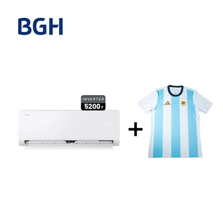 Combo Aire Acondicionado Split Frío/Calor Samsung Inverter 6000F AR40F24 + Camiseta BGH adidas Talle L