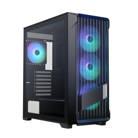 Gabinete Gamer Raidmax Meshian X603 Lite Black ARGB Control Hub E-atx