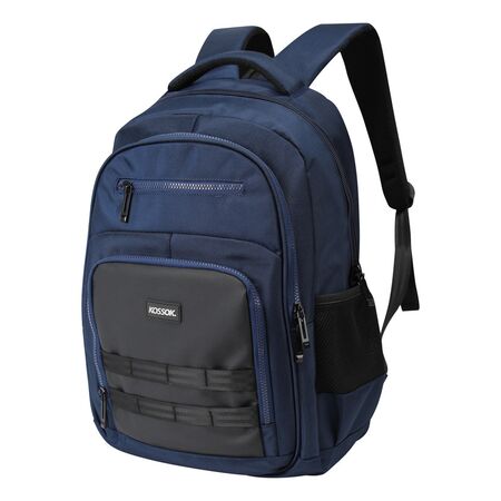 Mochila Kossok Glen Oficina Urbana Porta Laptop Reforzada Azul