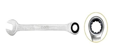 Llave Combinada 17 Mm Industrial Ingco Hcspar171