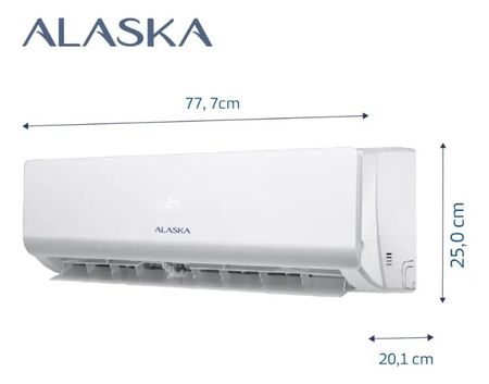 AIRE ACONDICIONADO ALASKA AS26WCDW 2800W ON/OFF