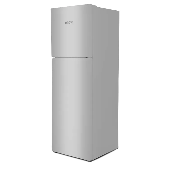 Heladera Enova freezer sup. 370lts No Frost gris claro - Vista 1