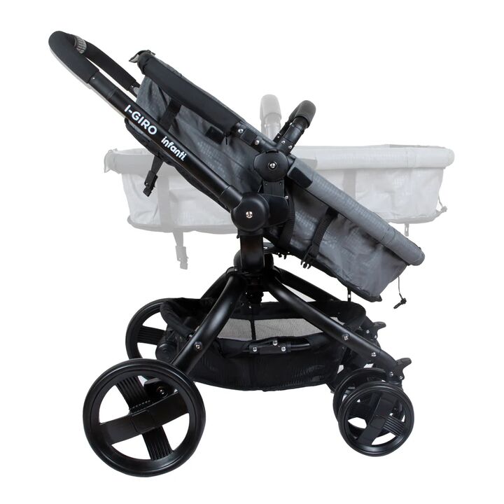 Cochecito con asiento gira 360 I-Giro Infanti gris - Vista 3