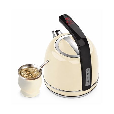Pava Eléctrica Smart-Tek Styler KD400 Crema Con Filtro Purificador