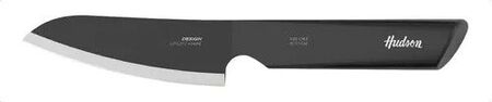CUCHILLO UTILITARIO LINEA 5 DESIGN HUECO INOX C/ANTIADHERENTE NEGRO