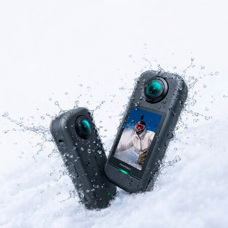 Cámara De Acción AKASO 360 Creator Combo Video 57K 48MP Estabilización