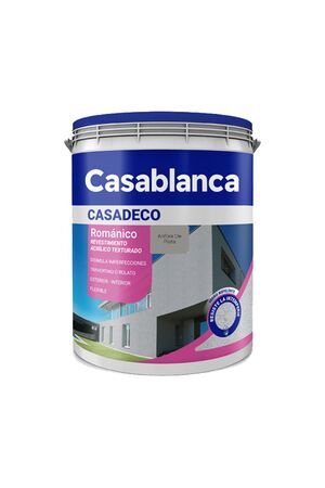 Casadeco Revestimiento Romanico 25 Kg Texturado Medio 