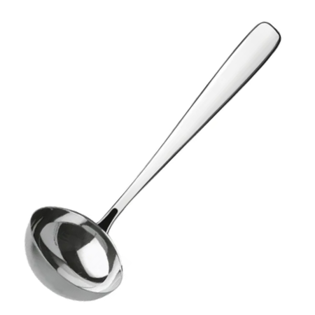 Cucharon De Servir Chico 16 Cm Ac. Inox Tramontina Amazonas Plateado