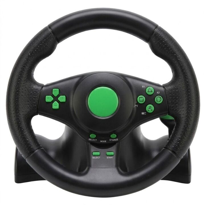 Volante con Pedalera Vibration Steering - Vista 1