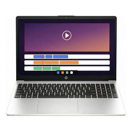 Hp 255r G10 Ryzen 5 24gb 512gb Ssd 15.6 Fhd Plata Plata