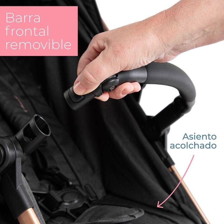 Cochecito Travel System Infanti Romanzo Bronce - Vista 14