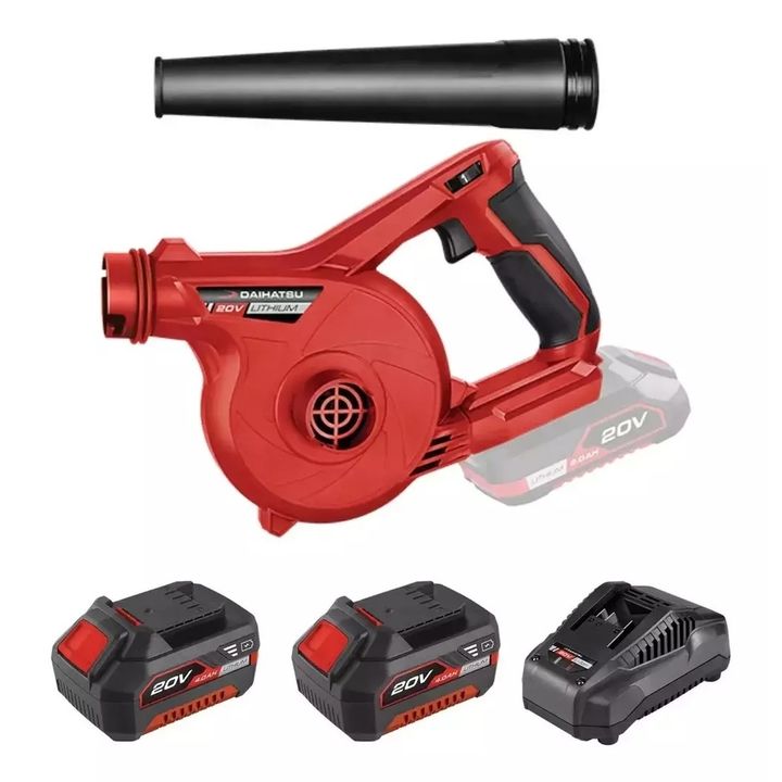 Sopladora Aspiradora 20v Daihatsu/ 2 Baterias 4.0ah Cargador - Vista 1