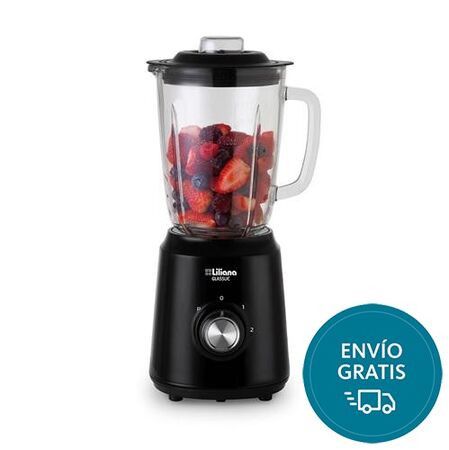 Licuadora Liliana Glasslic 850w Jarra vidrio 1.5lt