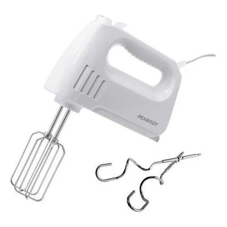 Batidora De Mano Peabody Pe-hma550 300w 4 Velocidades Blanco