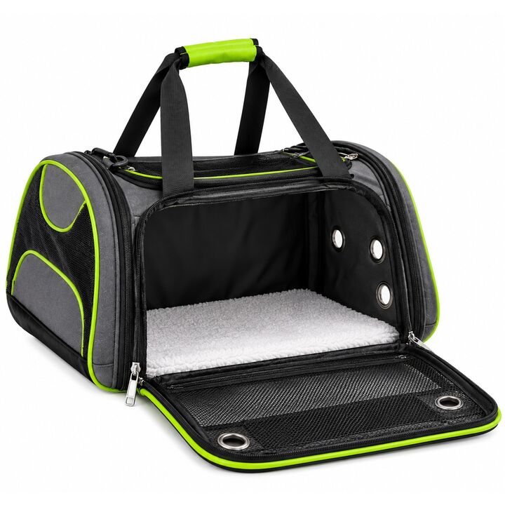 Bolso transportador de mascotas con ventana tipo burbuja - Vista 2