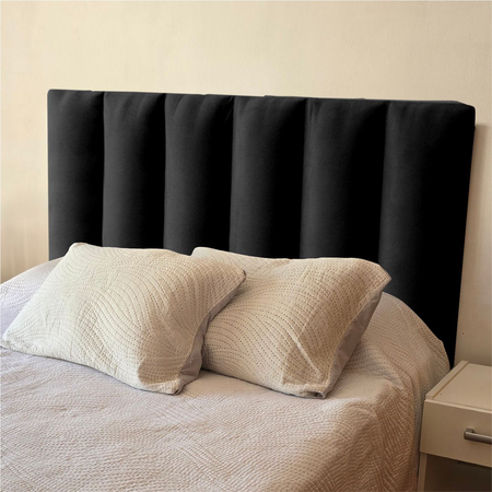 Respaldo de cama 1 plaz y media (100x120 cm) modelo canelon