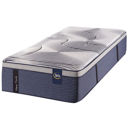 Colchon Serta New York 1 Plaza y Media 90x190x35cm de Resortes Pocket con Europillow Visco Inteligente