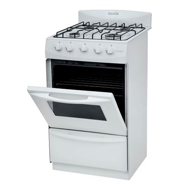 Cocina Escorial Candor S2 Gas Natural 51cm 4 Hornallas - Vista 7