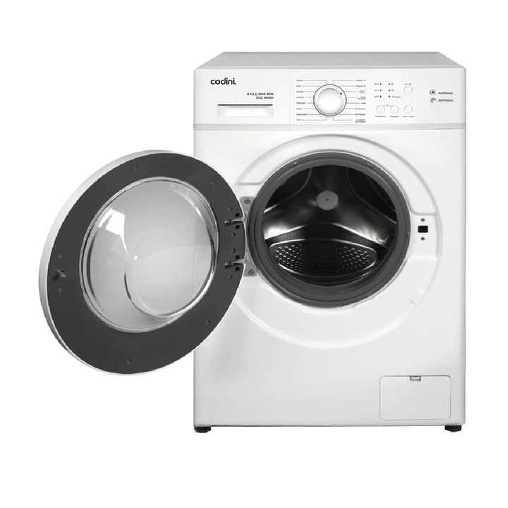 LAVARROPAS CODINI AIAFE6010B FRONTAL 6 KG 1000 RPM INVERTER BLANCO - Vista 2