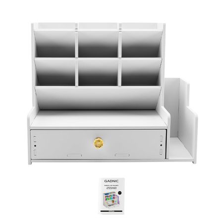 Organizador de Escritorio Gadnic Con Cajón y Estantes 