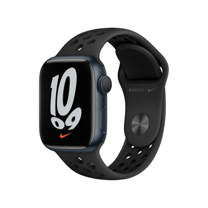 APPLE WATCH NIKE SERIES 7 GPS 45MM (C:MIDNIGHT MKNC3LEA) - Vista 1