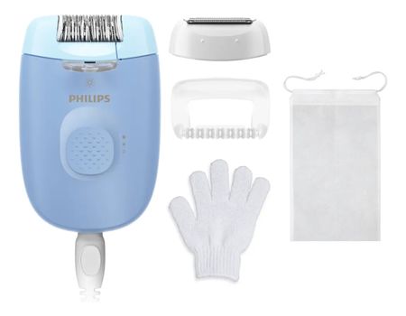 DEPILADORA PHILIPS SERIE 4000 c/ 4 ASCCESORIOS