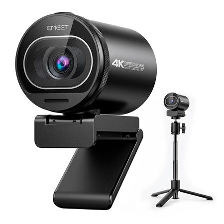 Kit Cámara Web S600 4K Trípode TD303 EMEET
