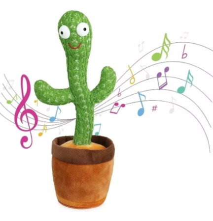 Cactus Bailarin Con Musica Canta Baila