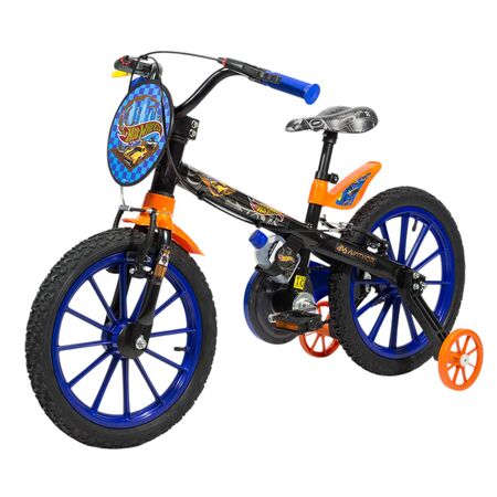 Bicicleta Nathor Hot Wheels Rodado 16
