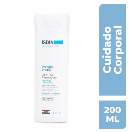 Locion Isdin Ureadin Ultra 10 Plus Hidrata Piel Seca 200 Ml